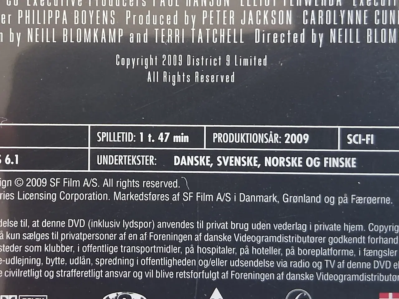 Billede 3 - Distrikt 9 Peter Jackson
