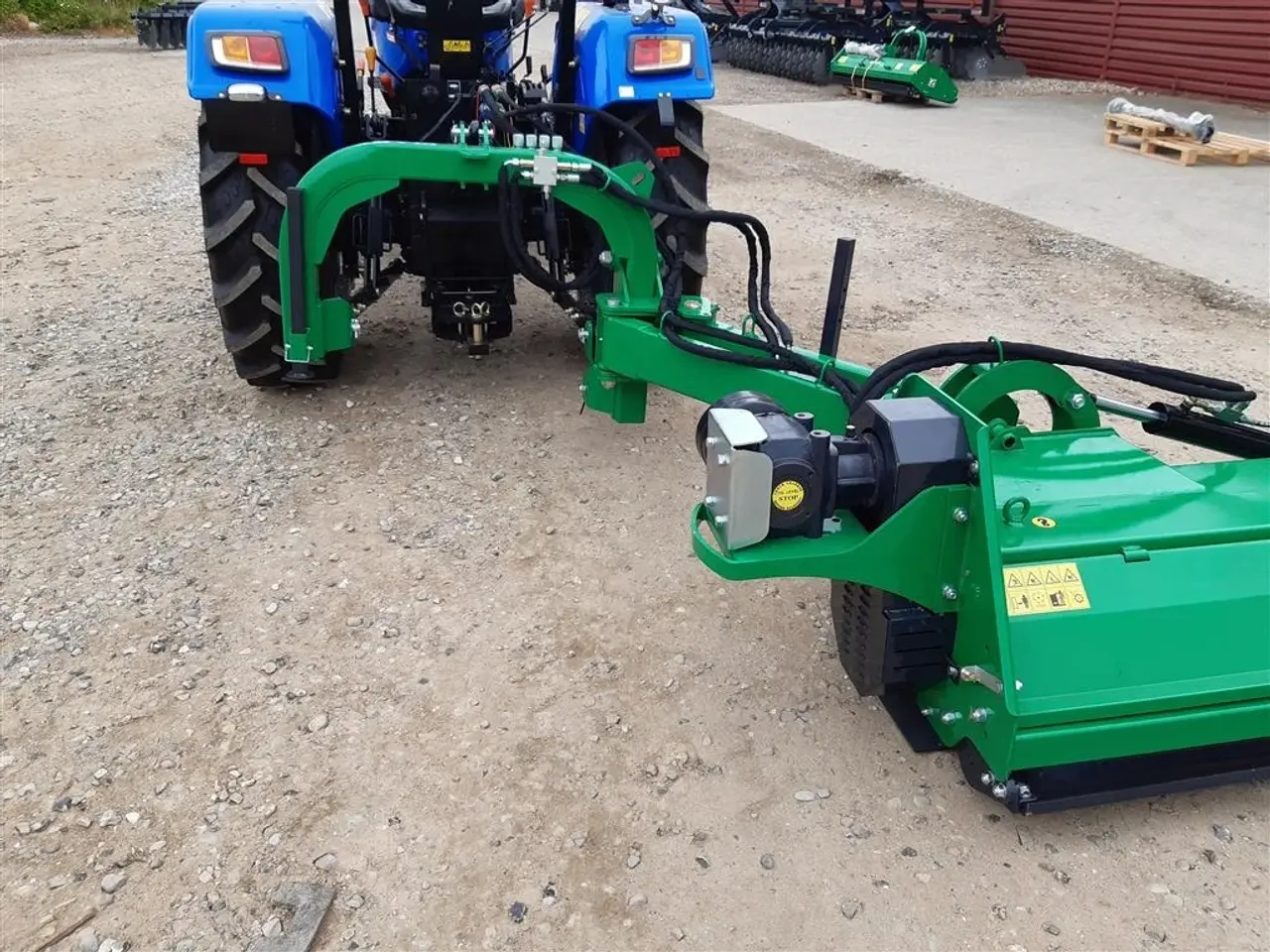 Billede 7 - DK-TEC slagleklipper 240 svær model