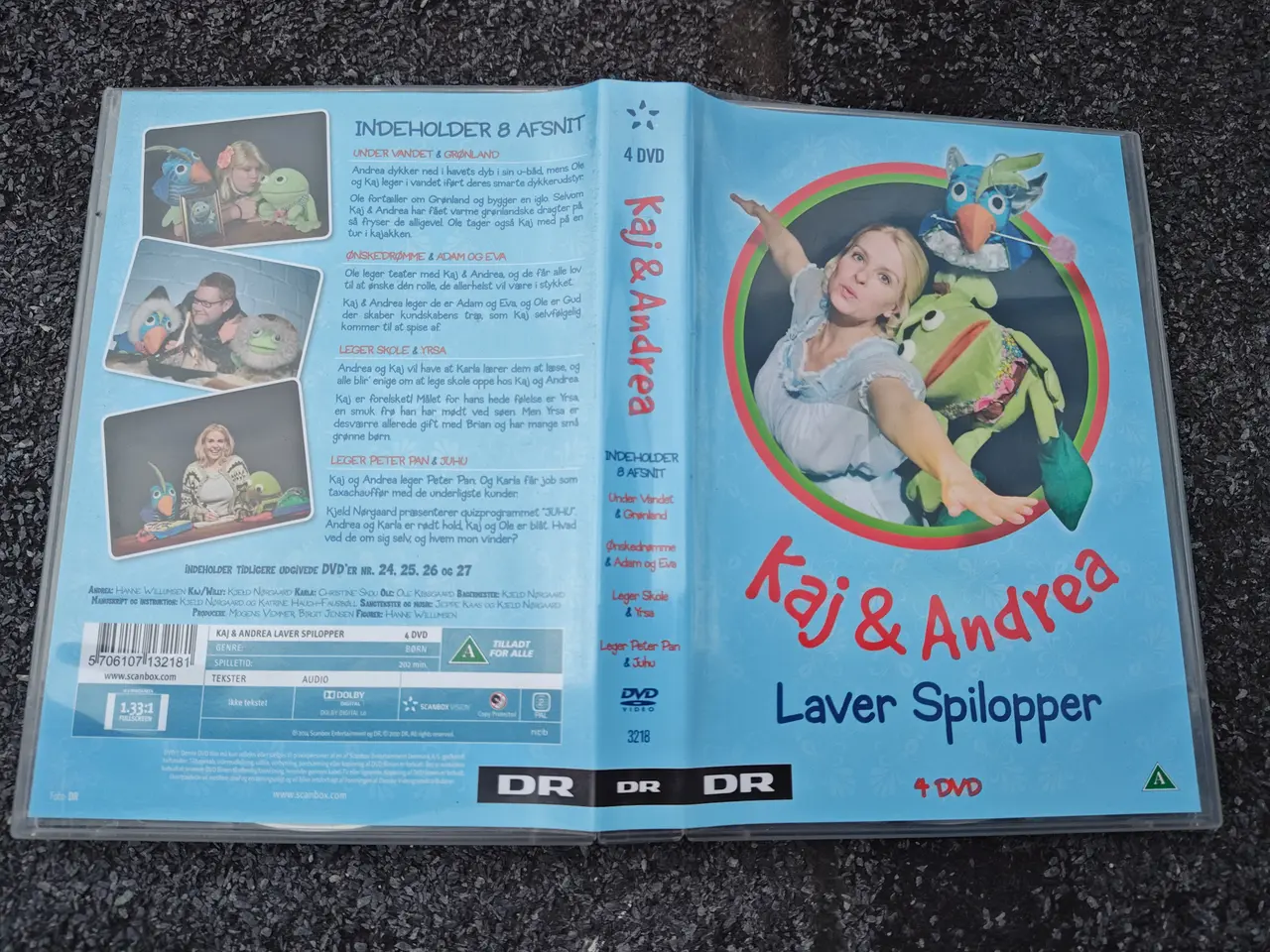 Billede 1 - Kaj & Andrea laver spilopper DVD Boks