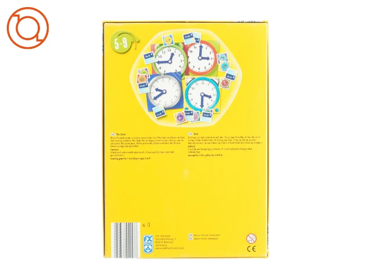 Billede 2 - The clock spil (str. 28 x 20cm)