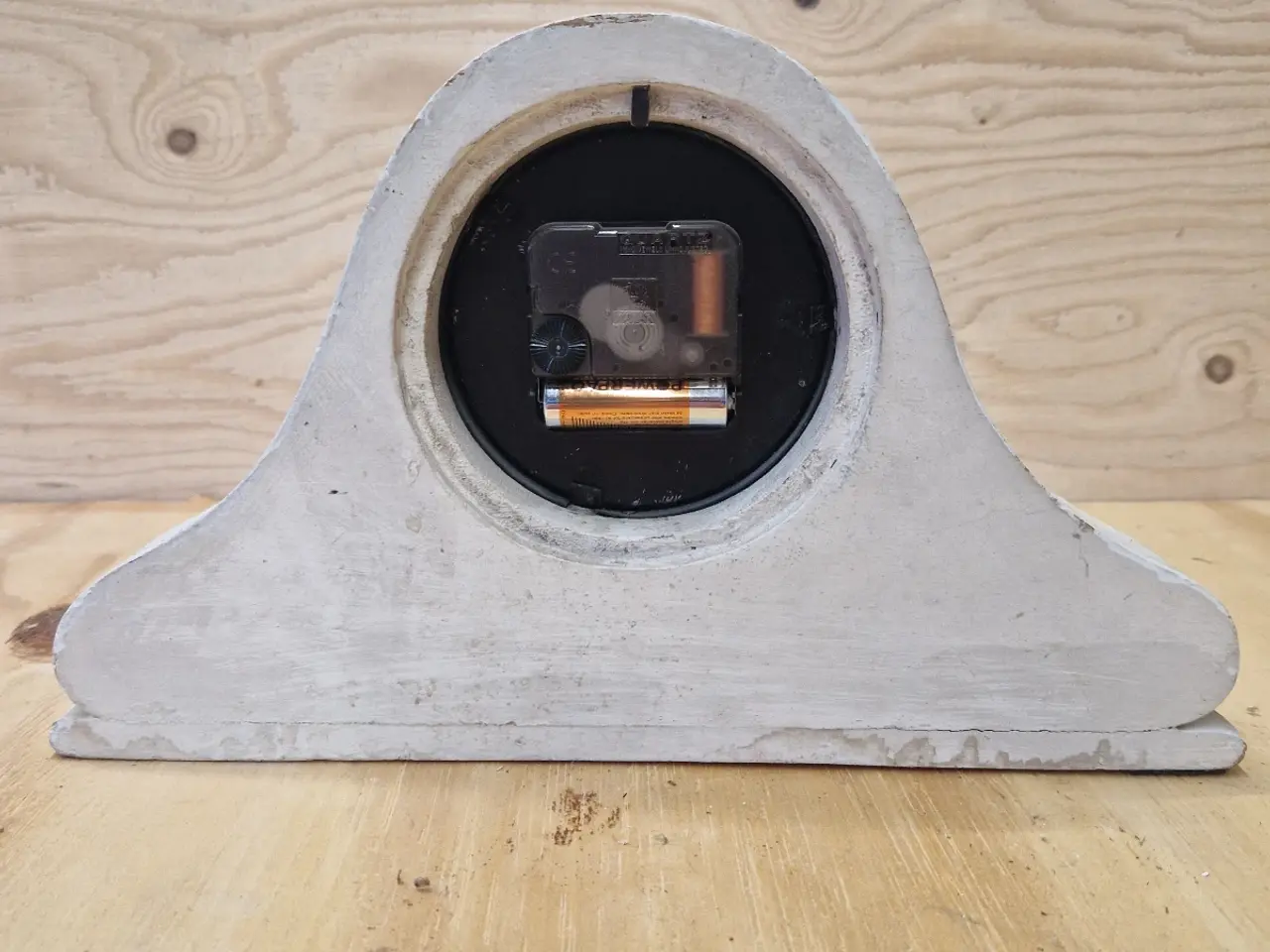 Billede 5 - Dekorativt bord/kaminur vintage
