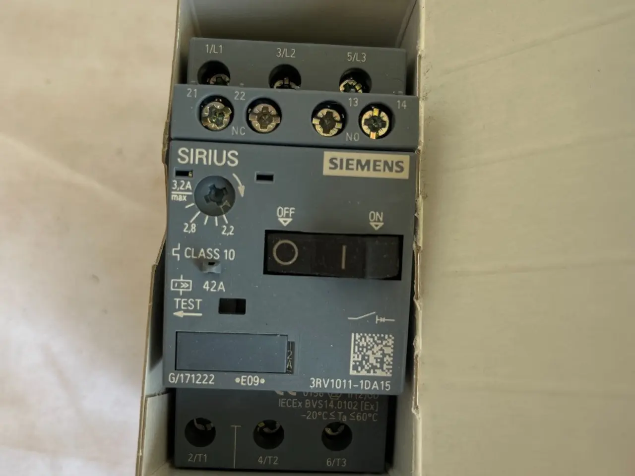 Billede 6 - Siemens 3RV1011-1DA15 Sirius automatsikring