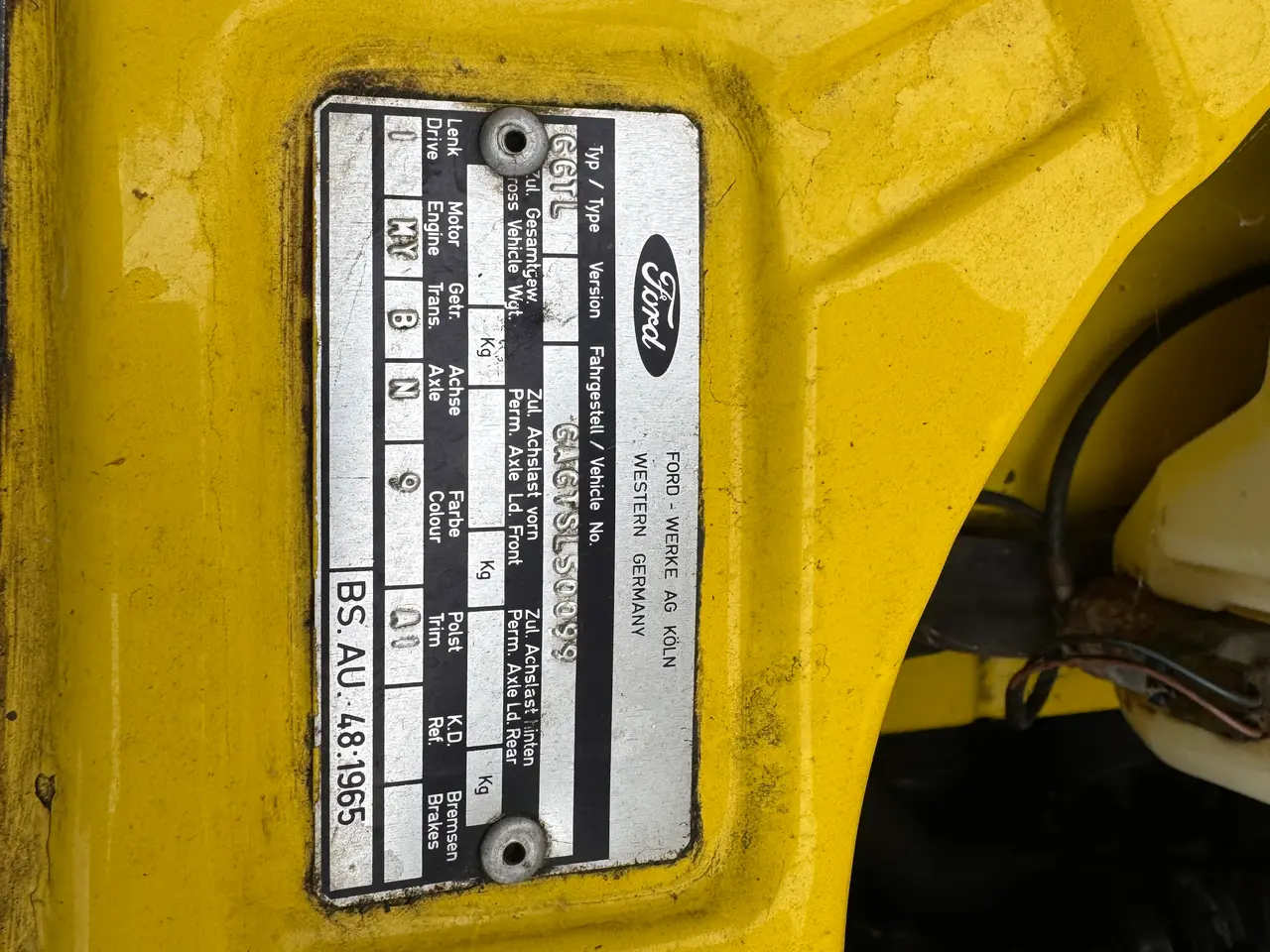 Billede 9 - Ford Granada 1,7 V4