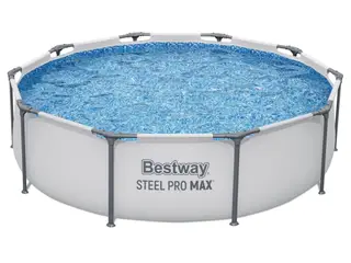 Bestway pool med filter pumpe og tilbehør