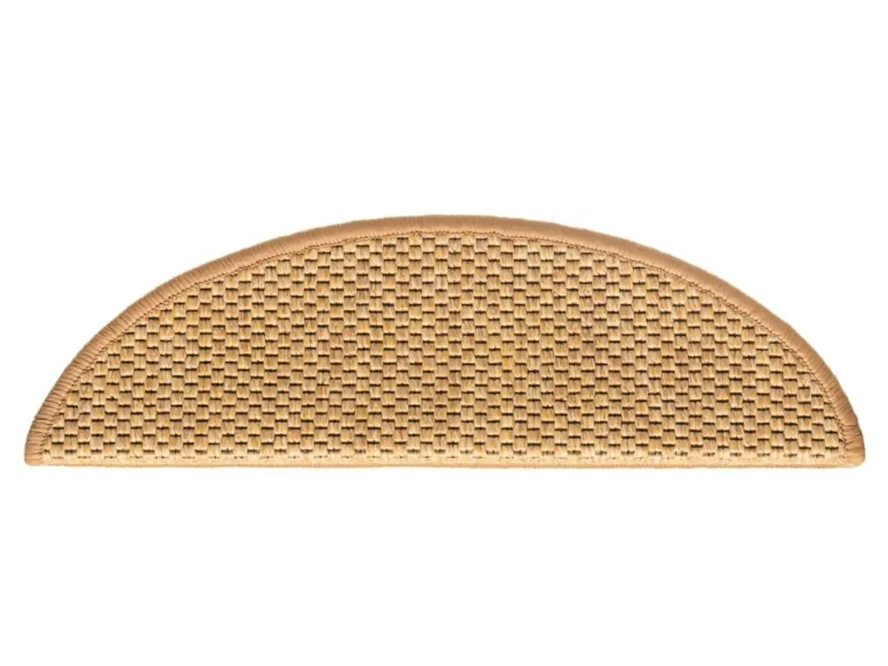Billede 6 - Selvklæbende trappemåtter 15 stk. 56 x 17 x 3 cm - sisalfarve