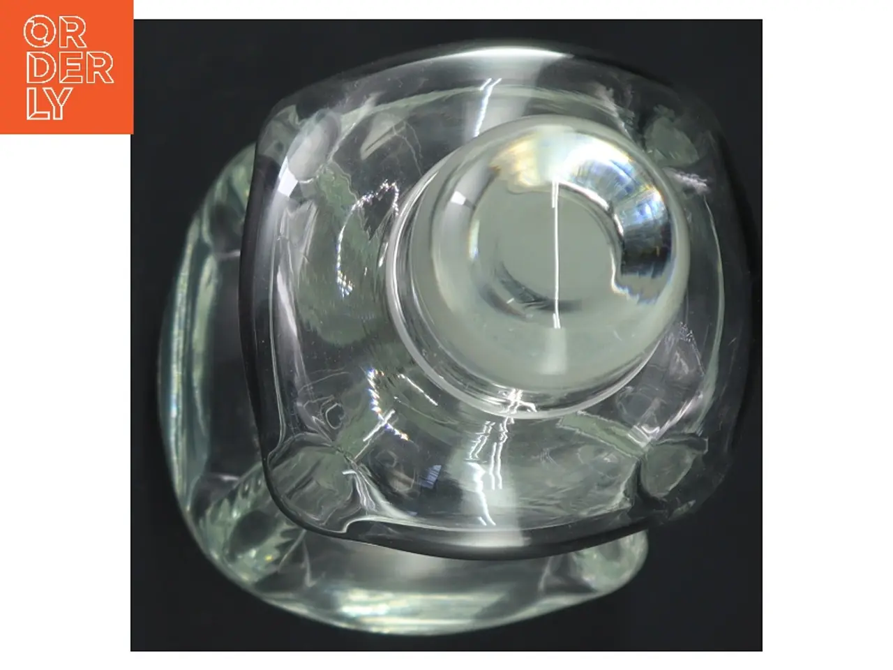 Billede 2 - Glas karaffel med prop (str. 10x10x29 cm)