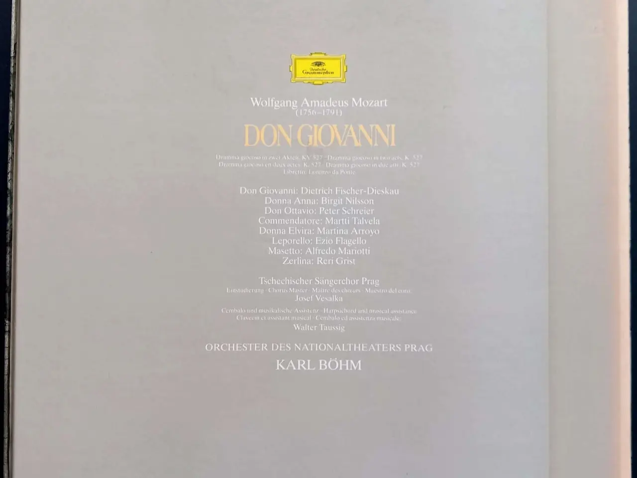 Billede 2 - Mozart-Böhm: Don Giovanni - 3 LP box