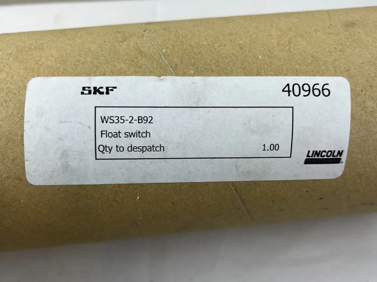 Billede 11 - SKF Lincoln WS35-2-B92 Float Level kontakt 230V