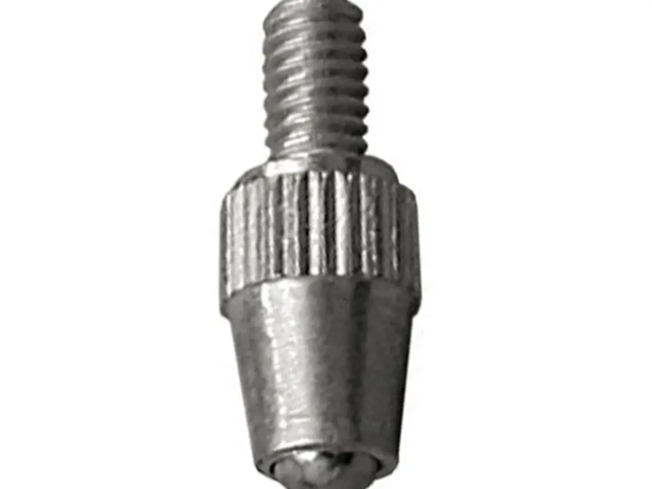Billede 1 - Tastespids Ø2,5 mm kugle til måleure. Gevind M2,5