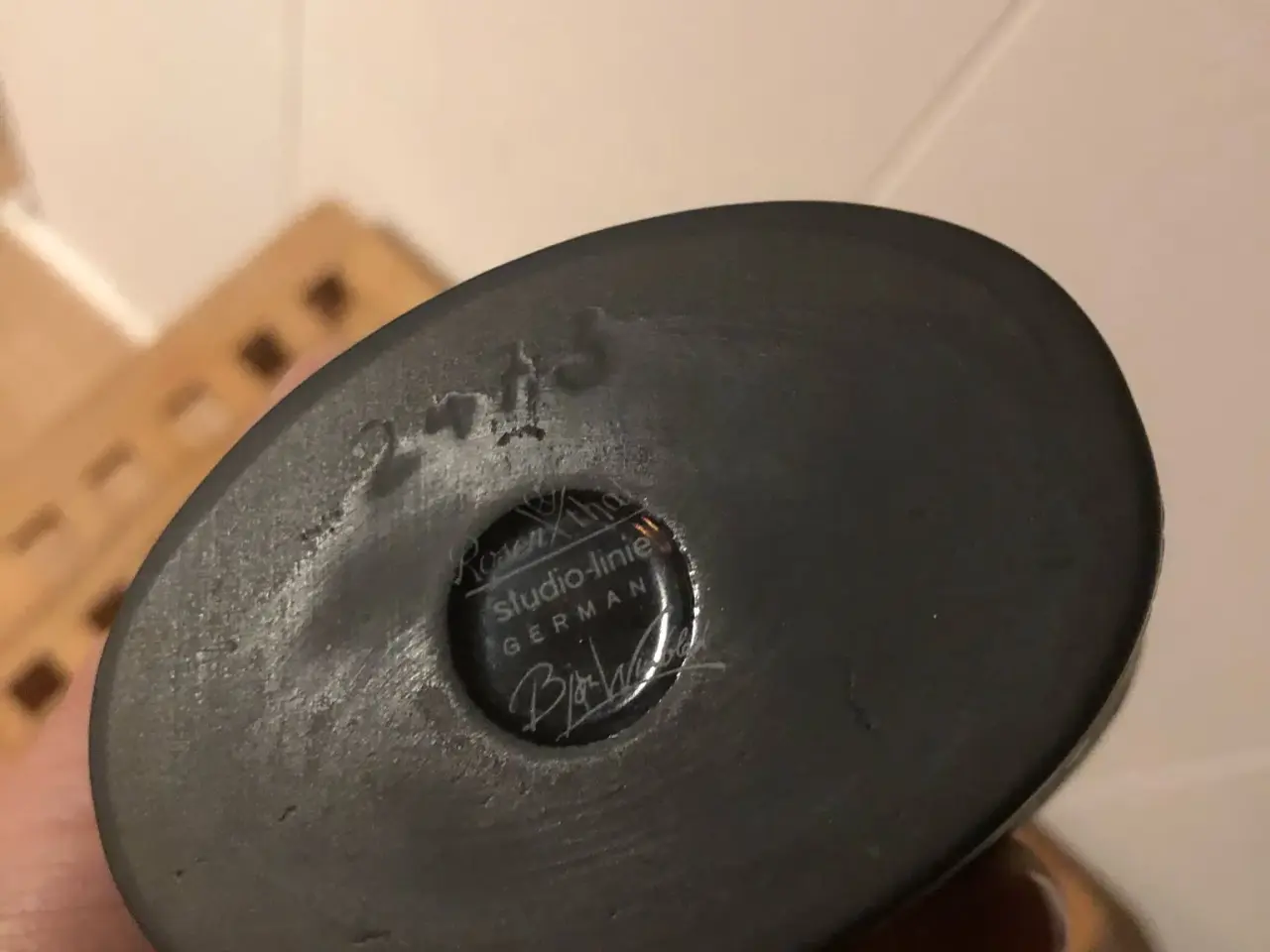 Billede 3 - Original Wiinblad Sort Porcelæn Sæt 1960