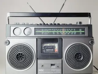 ⭐️· Sjælden NEC Stereo 1000 Boombox - Samlerobjekt