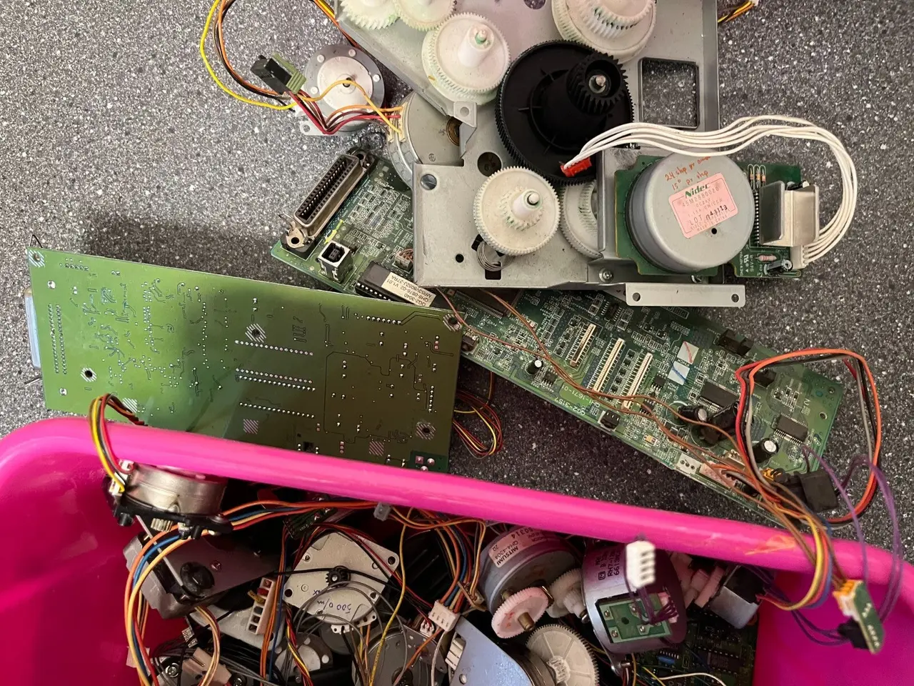 Billede 6 - Large parti of blandet Stepper Motors and