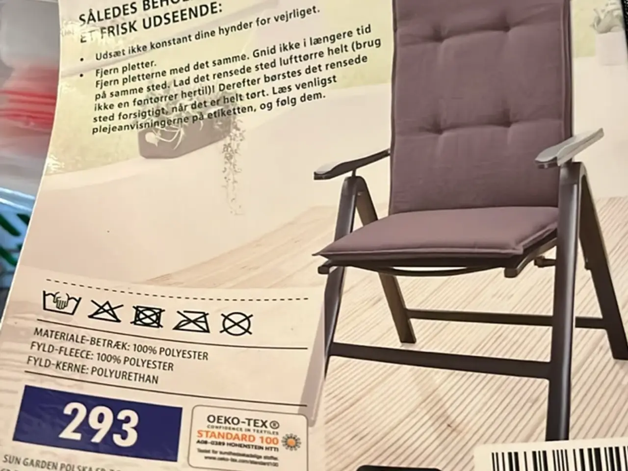 Billede 1 - Hynder til positionsstole