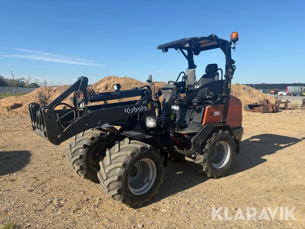 Billede 1 - Minilæsser Kubota RT280 med tilbehør