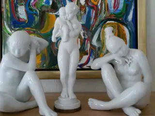 3 bing-grøndahl figurer fra før 1948