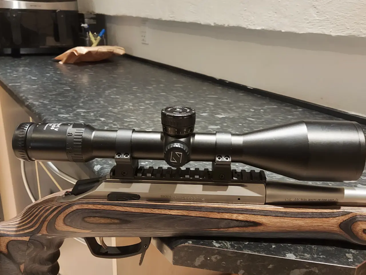Billede 1 - Zeiss riffelkikkert Diavari V 3-12x56 m.