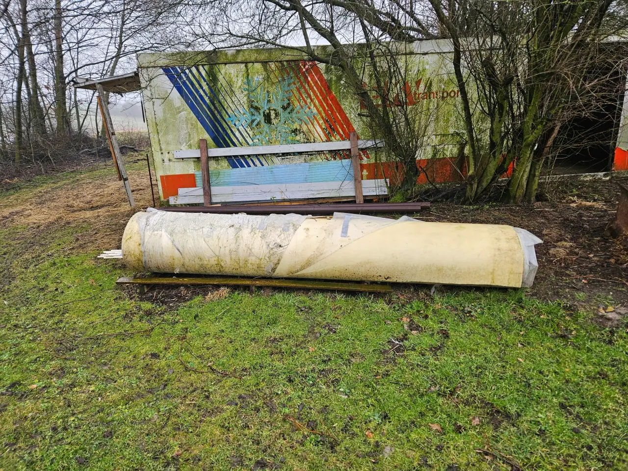 Billede 2 - Stor Glasfiber rulle
