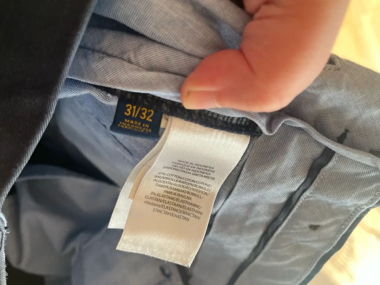 Billede 5 - Mørkeblå Polo Ralph Lauren chinos