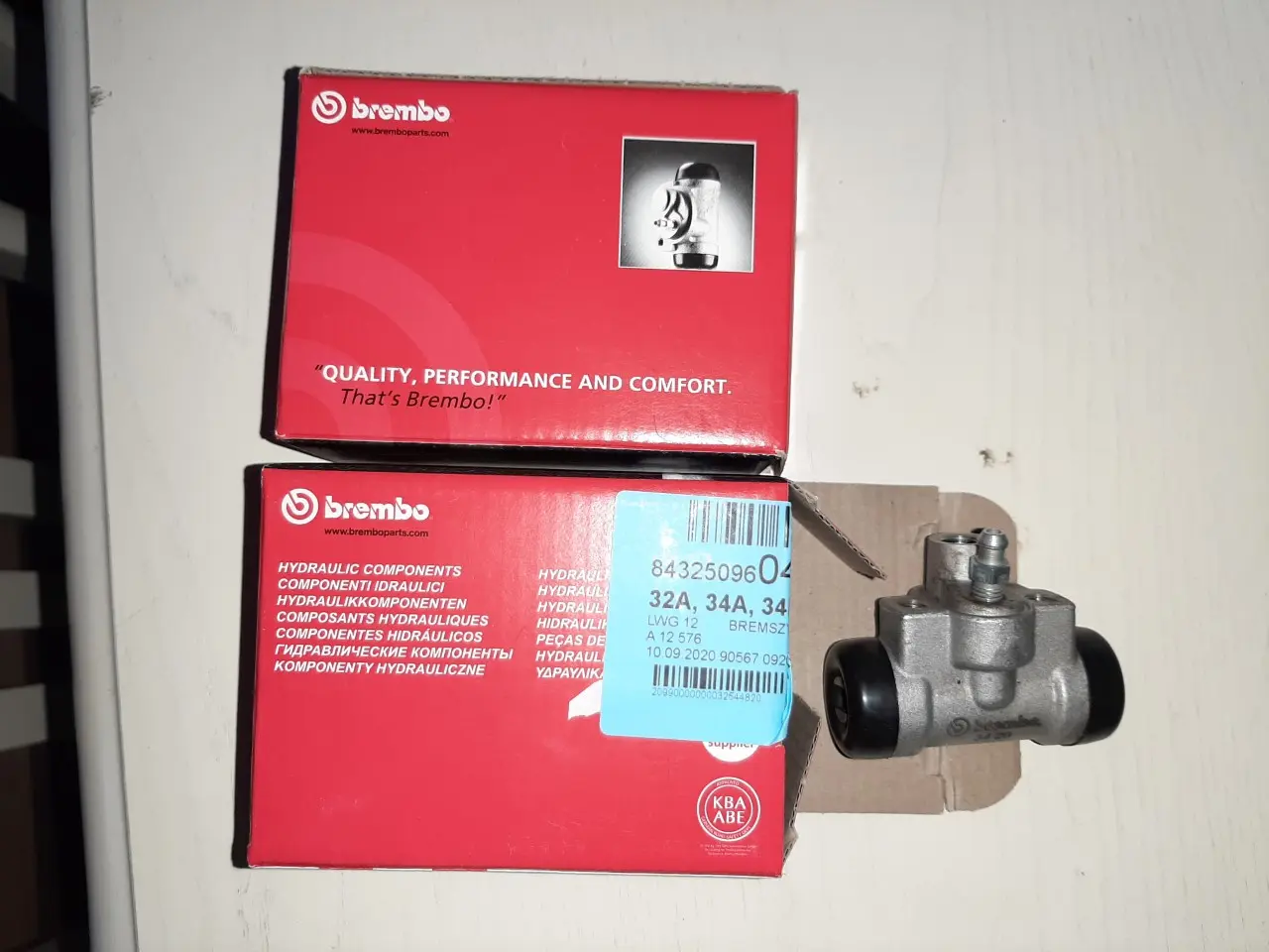 Billede 2 - Bremsedele, BREMBO, Suzuki Ignis