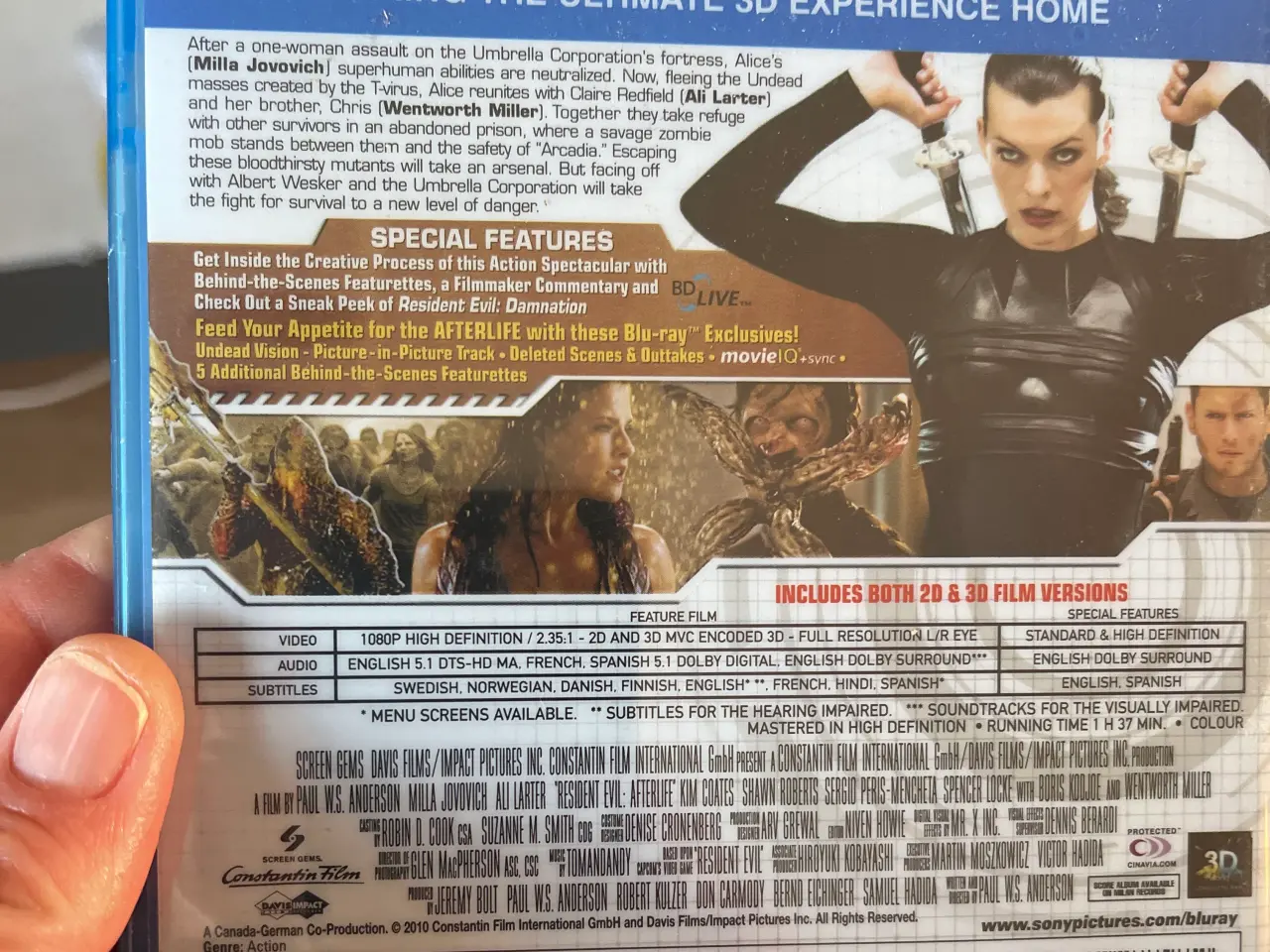 Billede 2 - Resident evil afterlife
