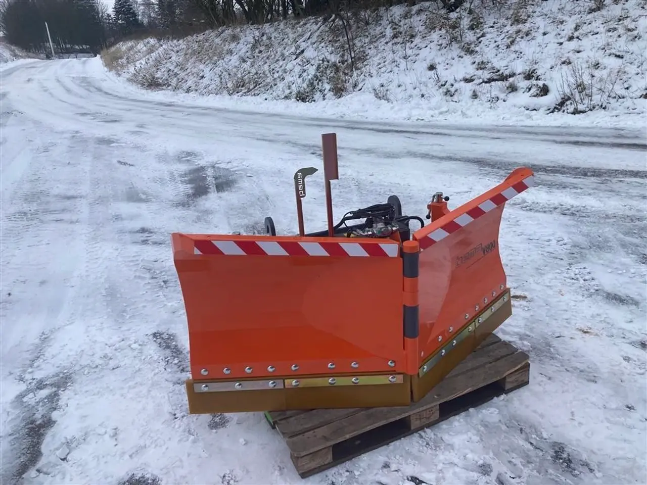Billede 10 - Bema Bema V800 Sneplov Ophæng for Weidemann med hy.koblinger