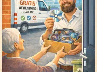 DVD' erer og Blu-ray til direkte genbrug