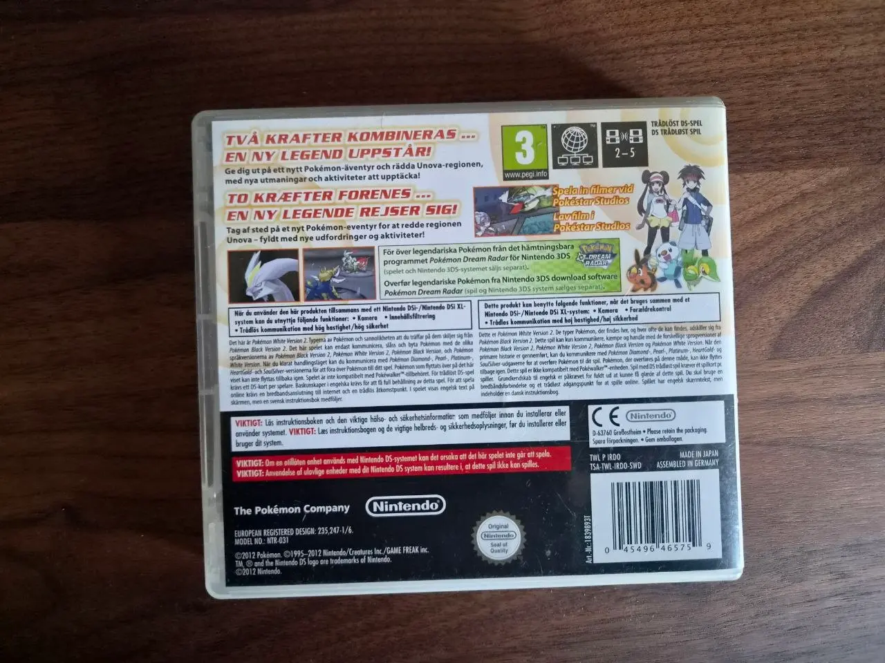 Billede 4 - Pokémon White Version 2 – Nintendo DS – Komplet