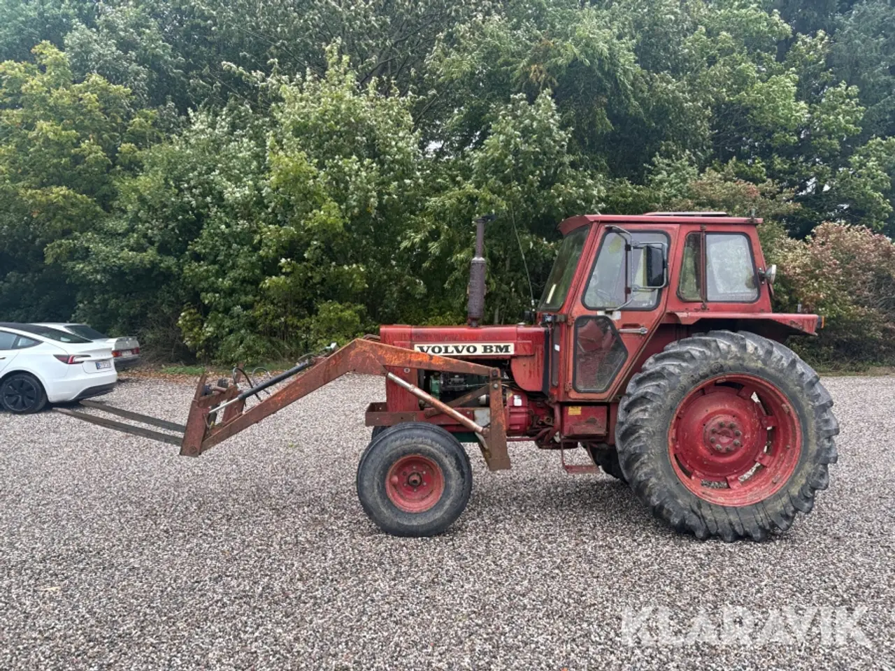 Billede 2 - Veterantraktor Volvo 650 med frontlæsser