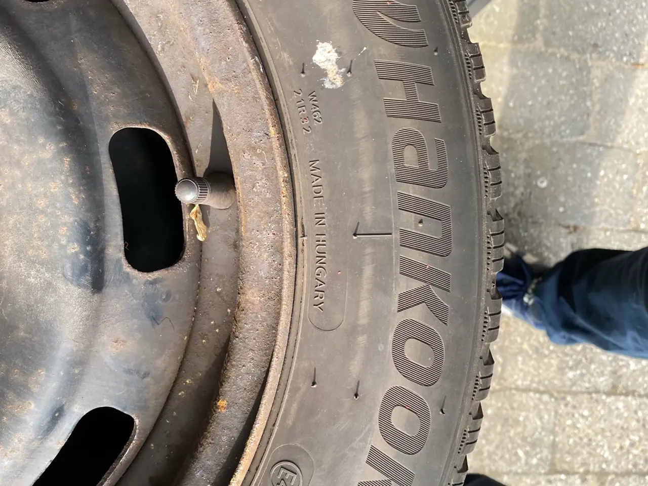 Billede 4 - 4 stk vinterdæk/vinterhjul 15” 185/65 R15