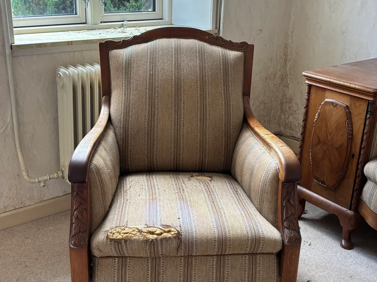 Billede 2 - Antik sofa og stol
