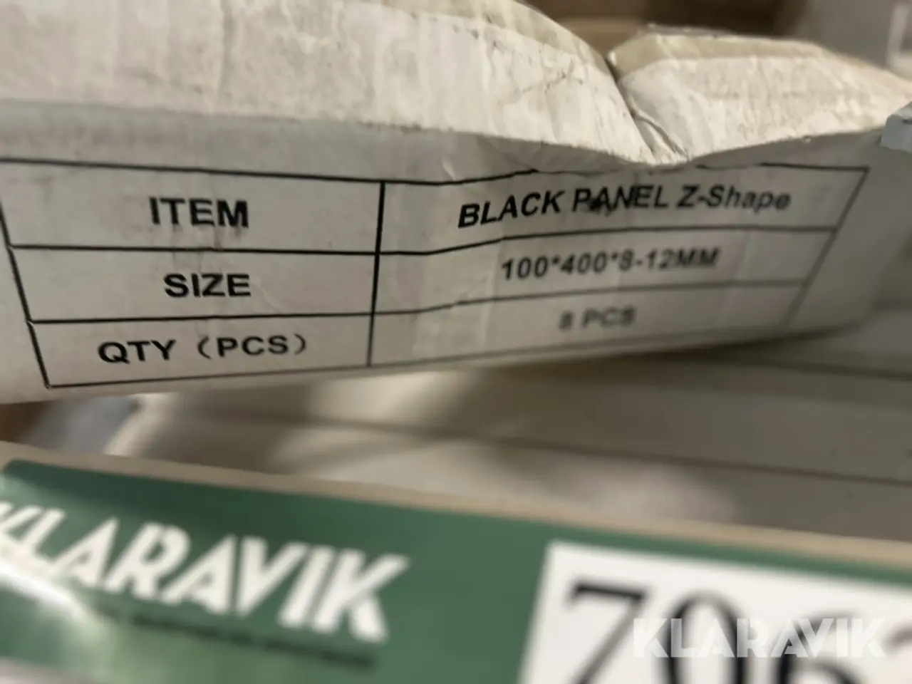 Billede 4 - Sten til beklædning Black Panel Z-Shape 50 pakker