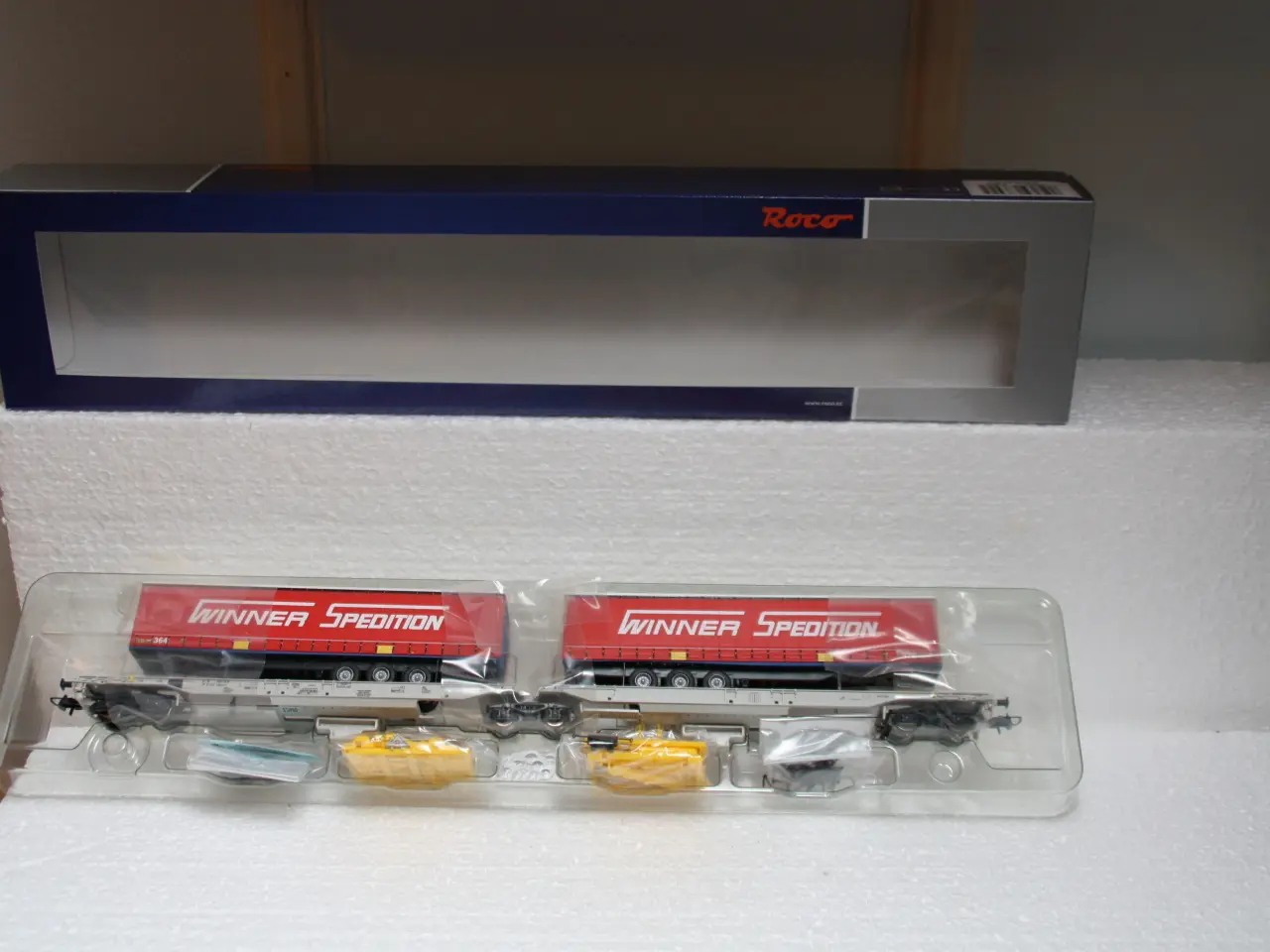 Billede 1 - ROCO  H0  67392  Dobbeltvogn