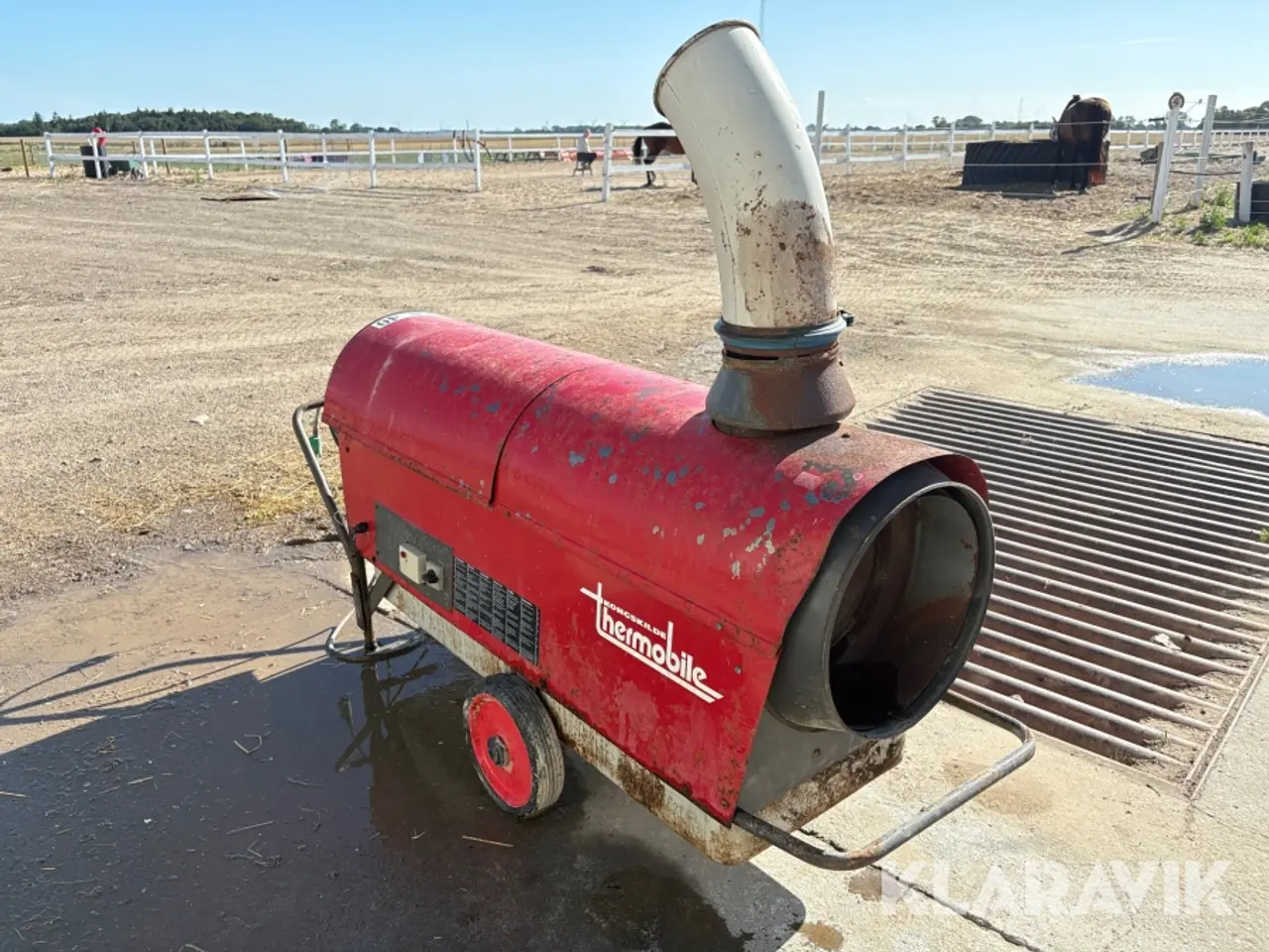 Billede 3 - Mobil varmekanon Kongskilde ITA-40