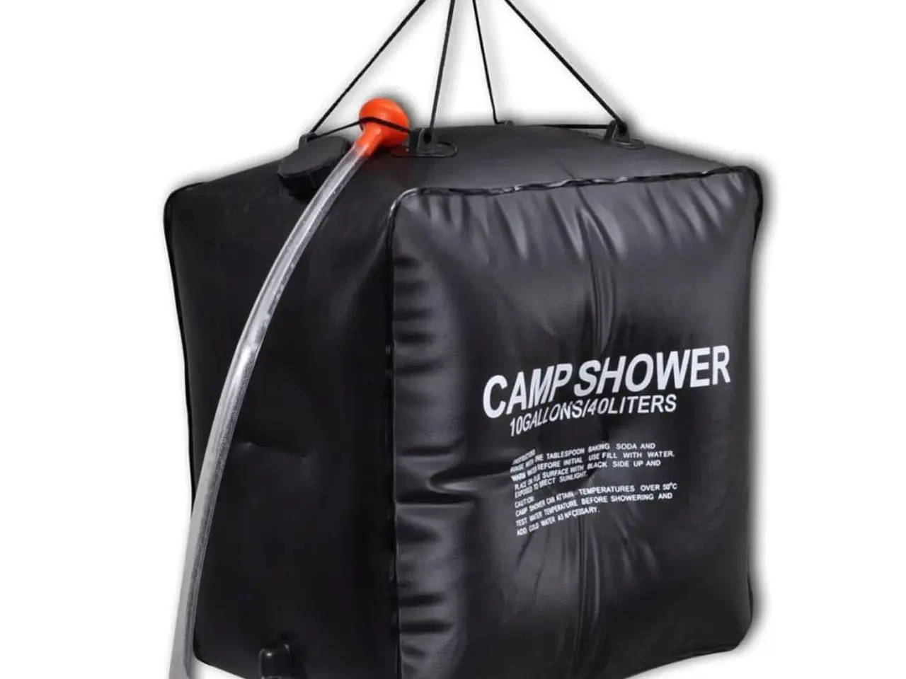 Billede 1 - Solopvarmet campingbruser 40 l - foldbar udendørs bruser