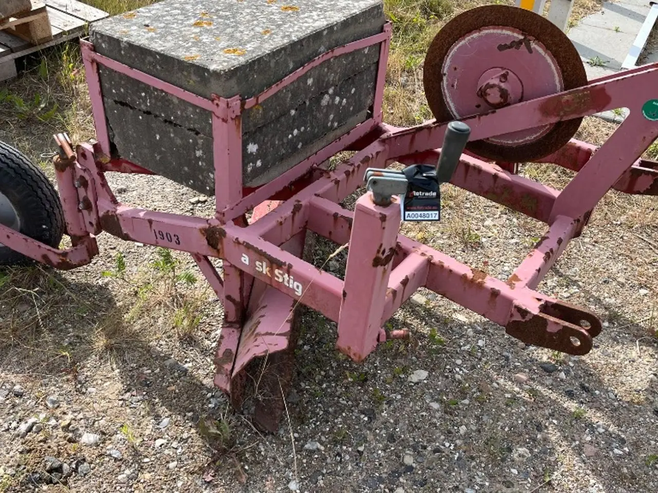 Billede 2 - Marskstig Stiafretter liftmonteret, skærbredde 150 cm.