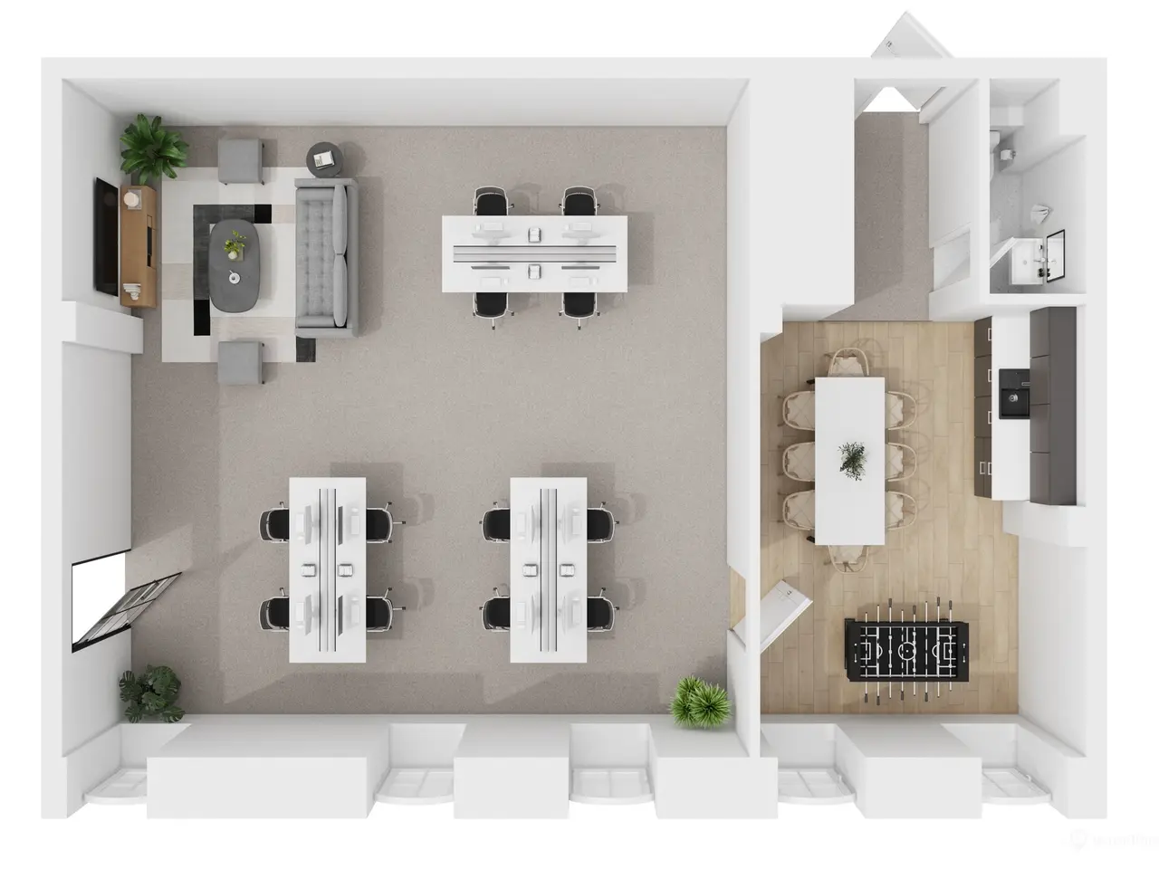 Billede 15 - Kontor i parterre med central placering