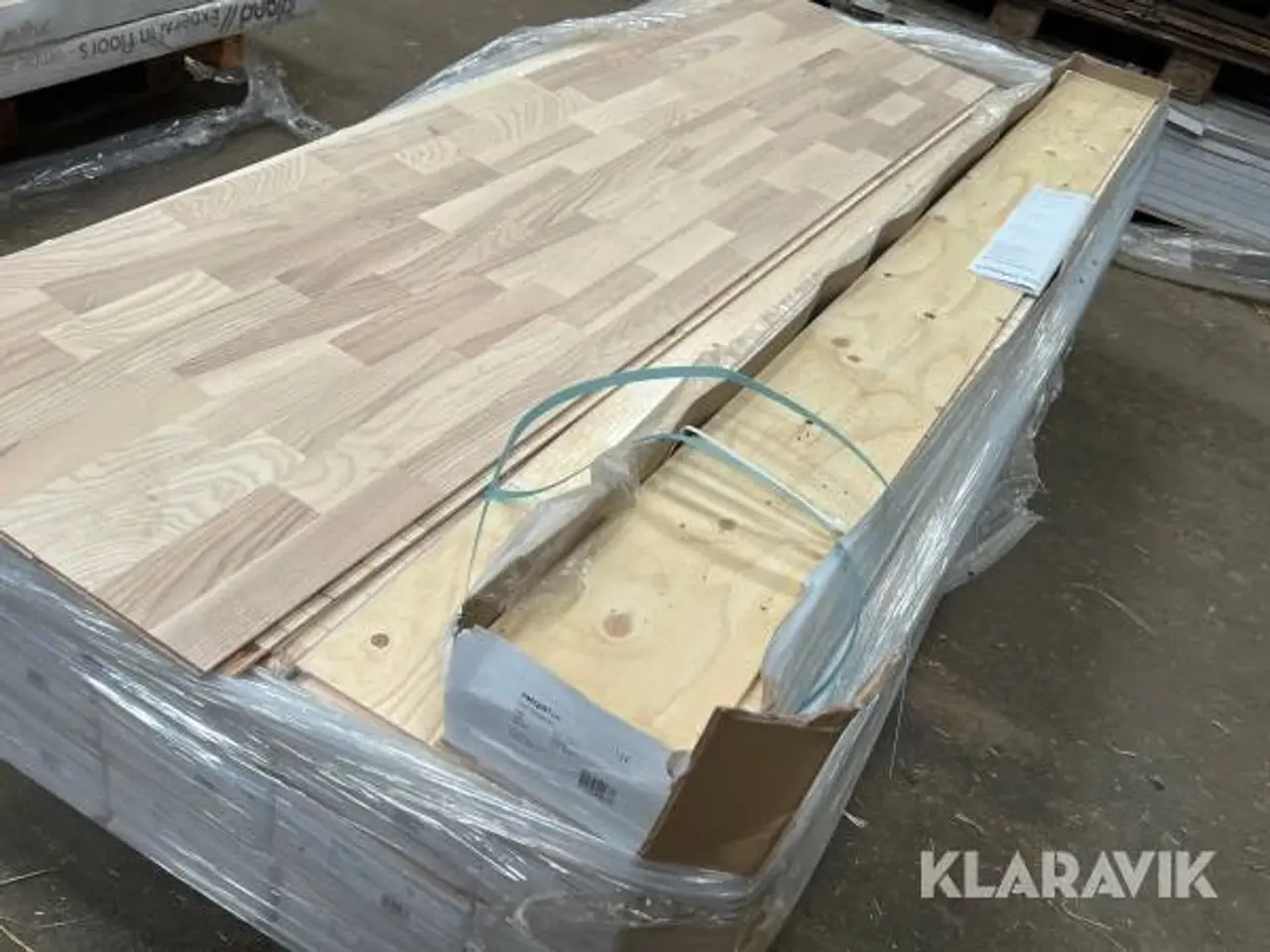Billede 1 - Parketgulv parquet loc hvid matlak 13,3 mm - 57,6