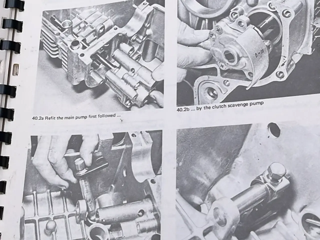 Billede 2 - Honda manual på engelsk