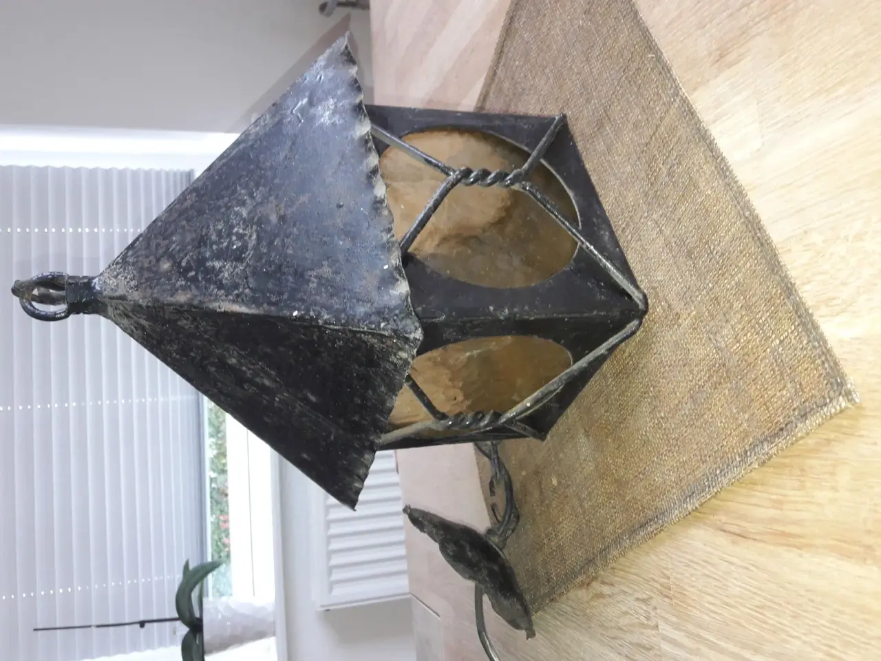 Billede 2 - Smedejernslampe