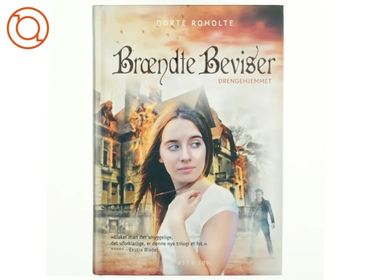 Billede 1 - Brændte beviser af Dorte Roholte (Bog)