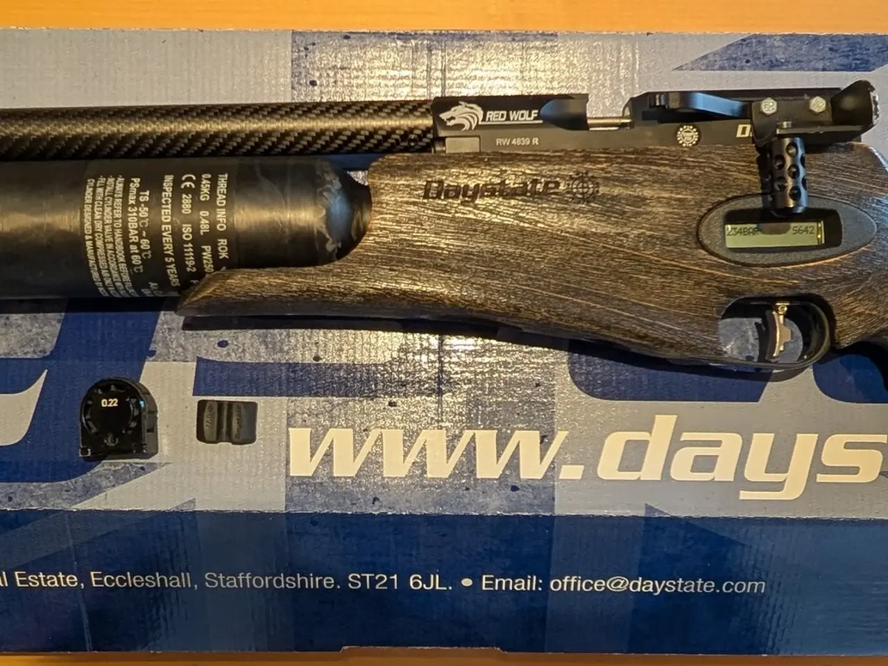 Billede 1 - PCP Daystate Red Wolf Safari HP .22 5,5mm