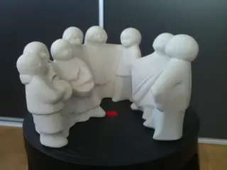 3 grupper sandstensfigurer