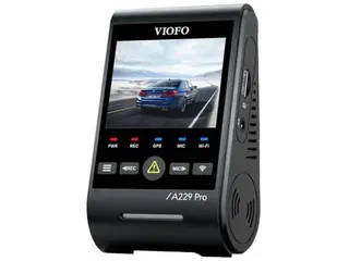 Dashcam VIOFO A229 Pro 2CH-G GPS - 4K + 2K bilkamera med Wi‑Fi