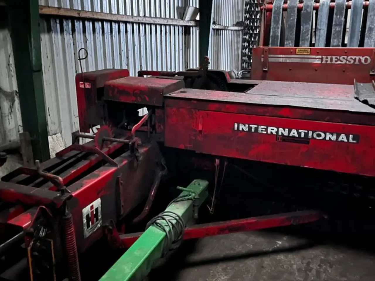 Billede 2 - International IH Halmpresser