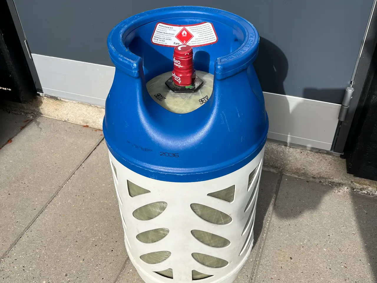 Billede 1 - Ny 10 kg letvægts gasflaske