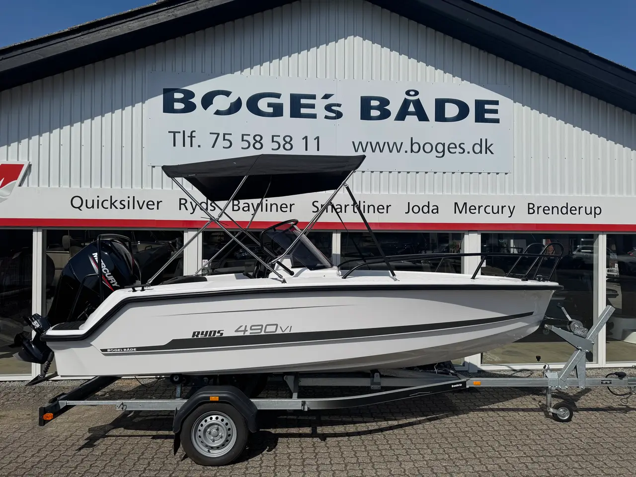 Billede 5 - 490 VI Sport X-Line - Mercury F60 ELPT-EFI m/solindsats