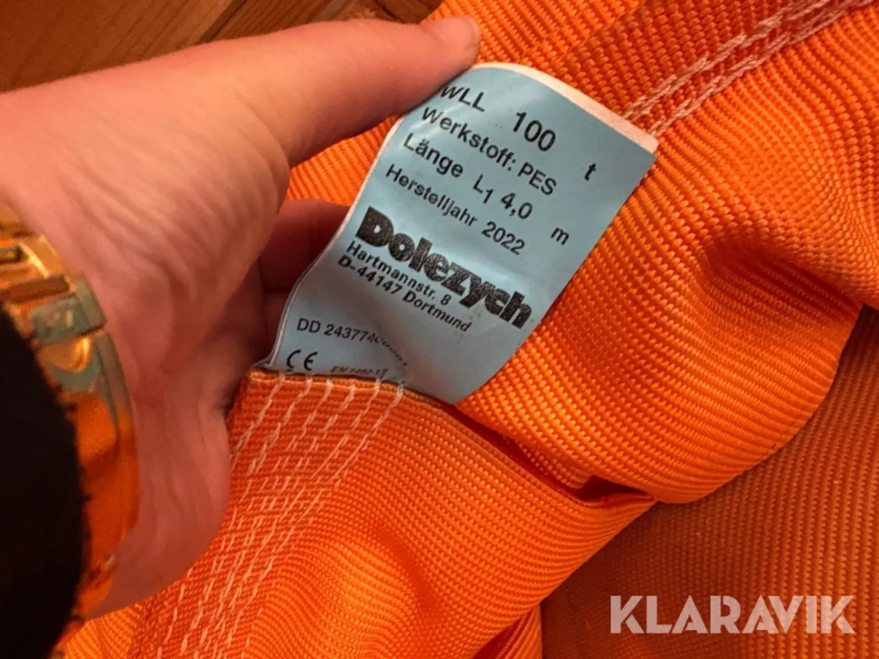 Billede 8 - Løfteslynge Dolezych 100t 1 styk