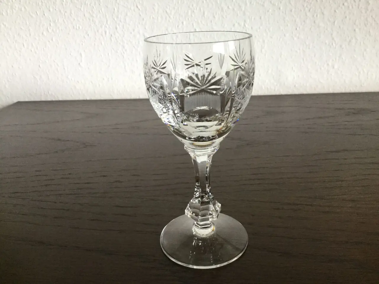 Billede 4 - 4 stk. KRYSTAL Heidelberg glas.