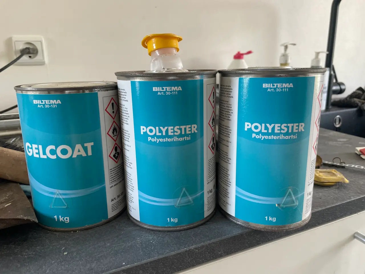Billede 1 - Polyester gelcoat antislip maling