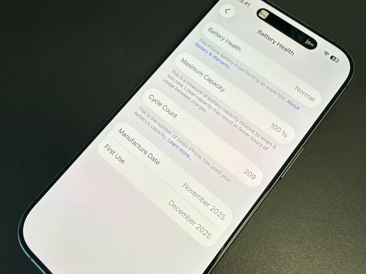 Billede 2 - iPhone 17, 256 GB, 100% batterikapacitet